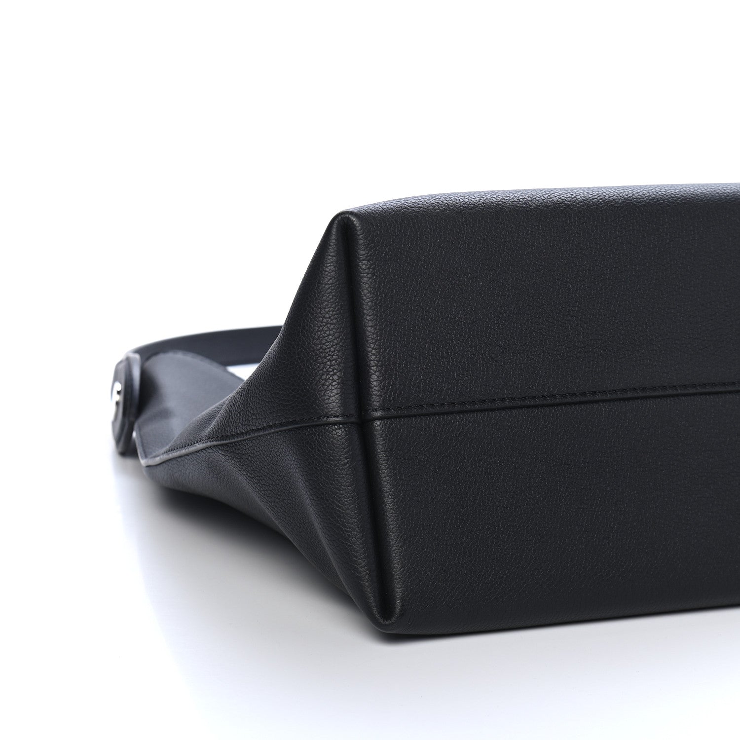 Louis Vuitton Calfskin Lockme Hobo Black 8 of 9