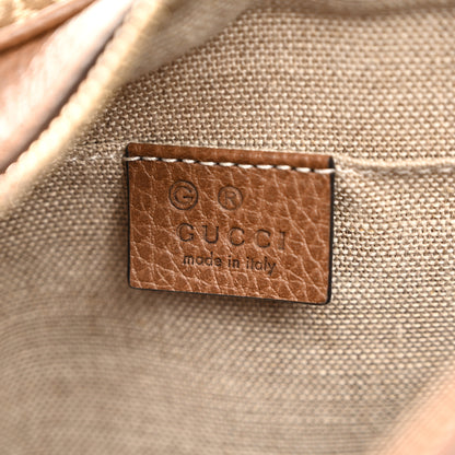 Gucci Monogram Mini Bree Messenger Bag Beige Tabacco 6 of 10