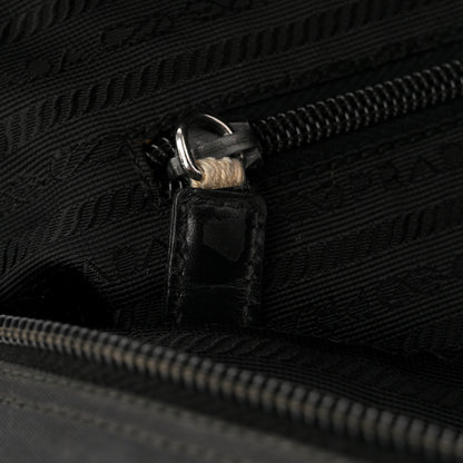 Prada Tessuto Nylon Shoulder Bag  Black 18 of 21