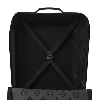 Louis Vuitton LOUIS VUITTON Knit Monogram Eclipse Horizon Soft 55 Suitcase 4 of 12