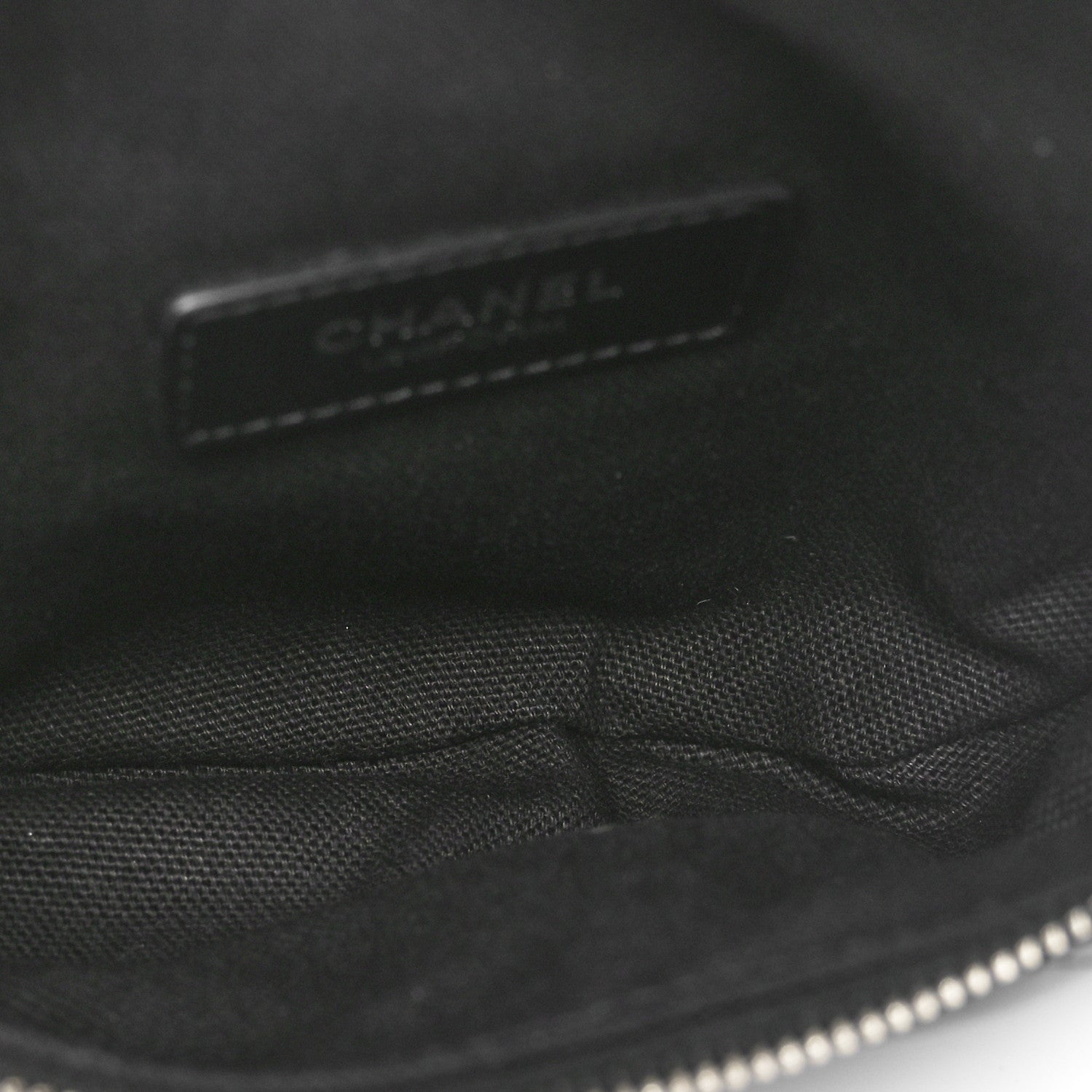 Chanel Calfskin Quilted Waist Belt Bag Black 5 of 10