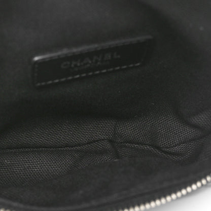 Chanel Calfskin Quilted Waist Belt Bag Black 5 of 10