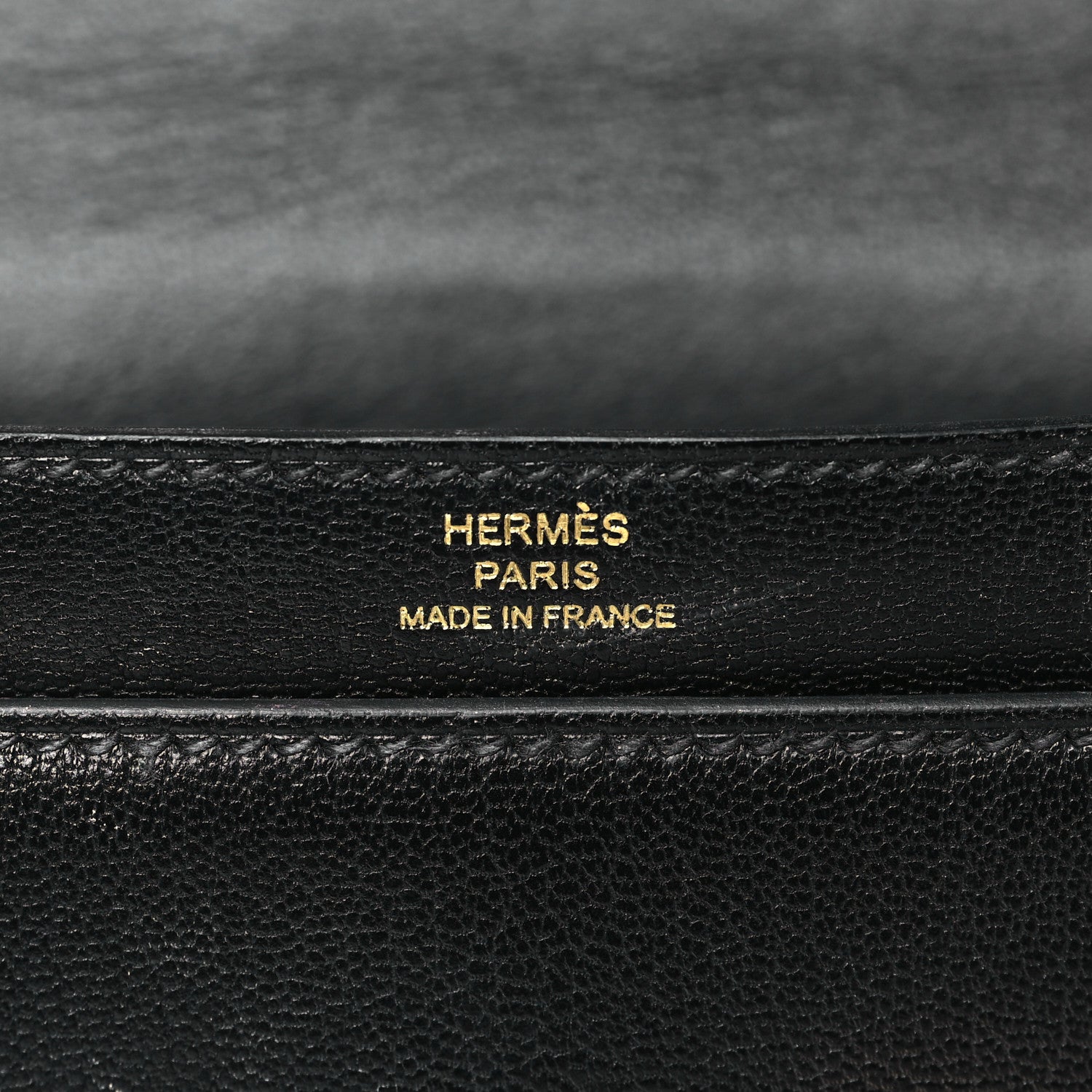 Hermes Chevre Mysore Mini Verrou Chaine Bag Black 6 of 12
