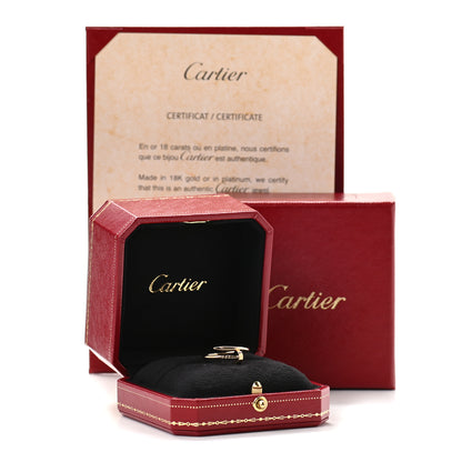 Cartier 18K Yellow Gold Small Juste Un Clou Ring 52 6 5 of 5