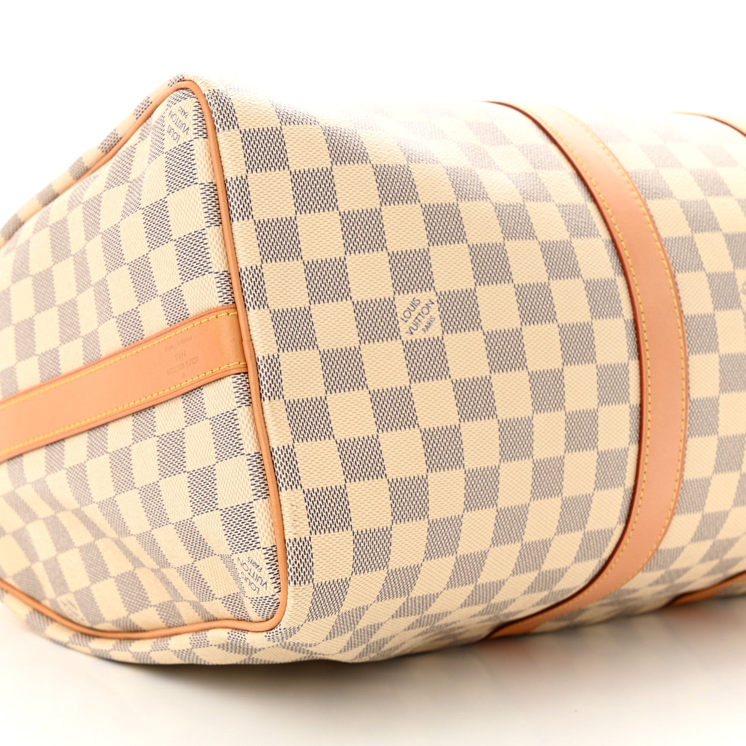 Louis Vuitton LOUIS VUITTON Damier Azur Keepall Bandouliere 45 8 of 12