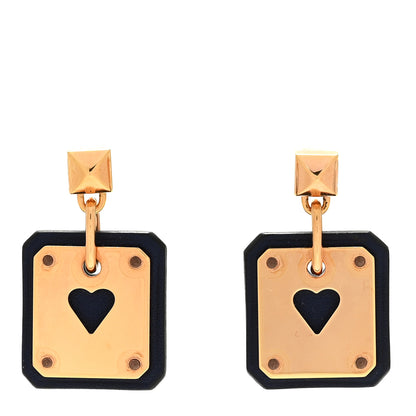 Hermes Swift As De Coeur Earrings Bleu Saphir 1 of 4