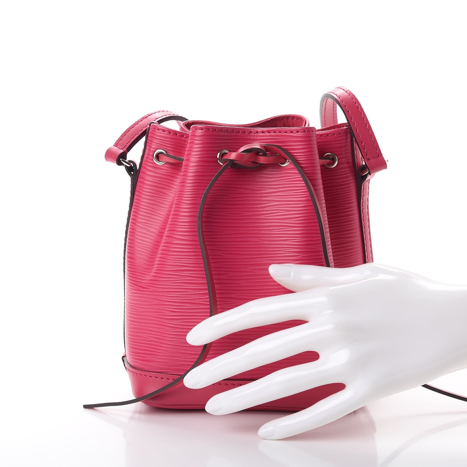 Louis Vuitton Epi Nano Noe Hot Pink 3 of 8