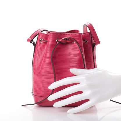 Louis Vuitton Epi Nano Noe Hot Pink 3 of 8