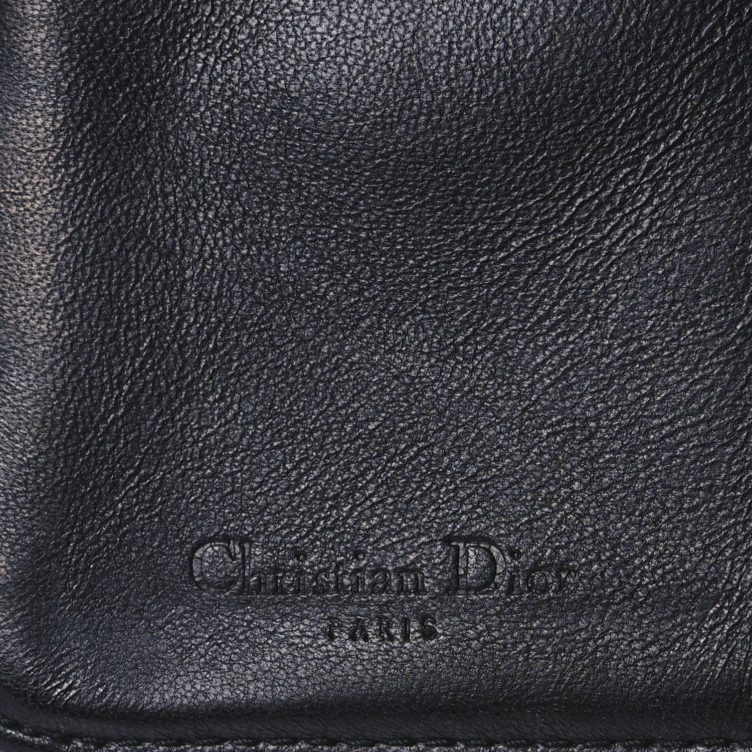 Christian Dior Patent Cannage Lady Dior Continental Wallet Black 7 of 13