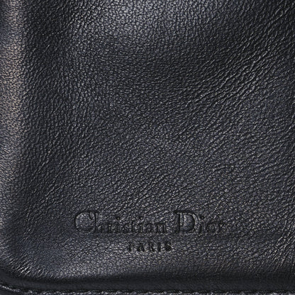 Christian Dior Patent Cannage Lady Dior Continental Wallet Black 7 of 13
