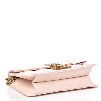 Christian Dior Lambskin Cannage Small Dioraddict Flap Rose Poudre 4 of 11
