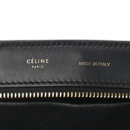 Celine Smooth Calfskin Suede Medium Tri-color Trapeze Indigo 6 of 18