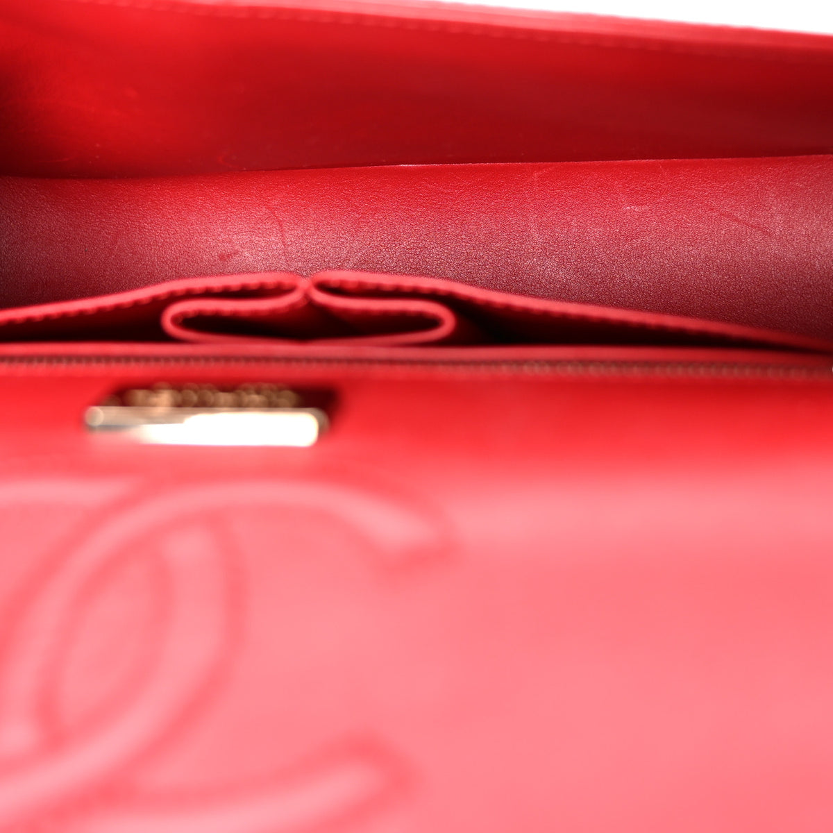 Chanel Alligator Medium Double Flap Red 5 of 10