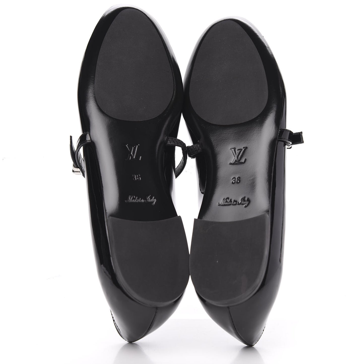Patent Uniformes Ballet Flats 36 Black