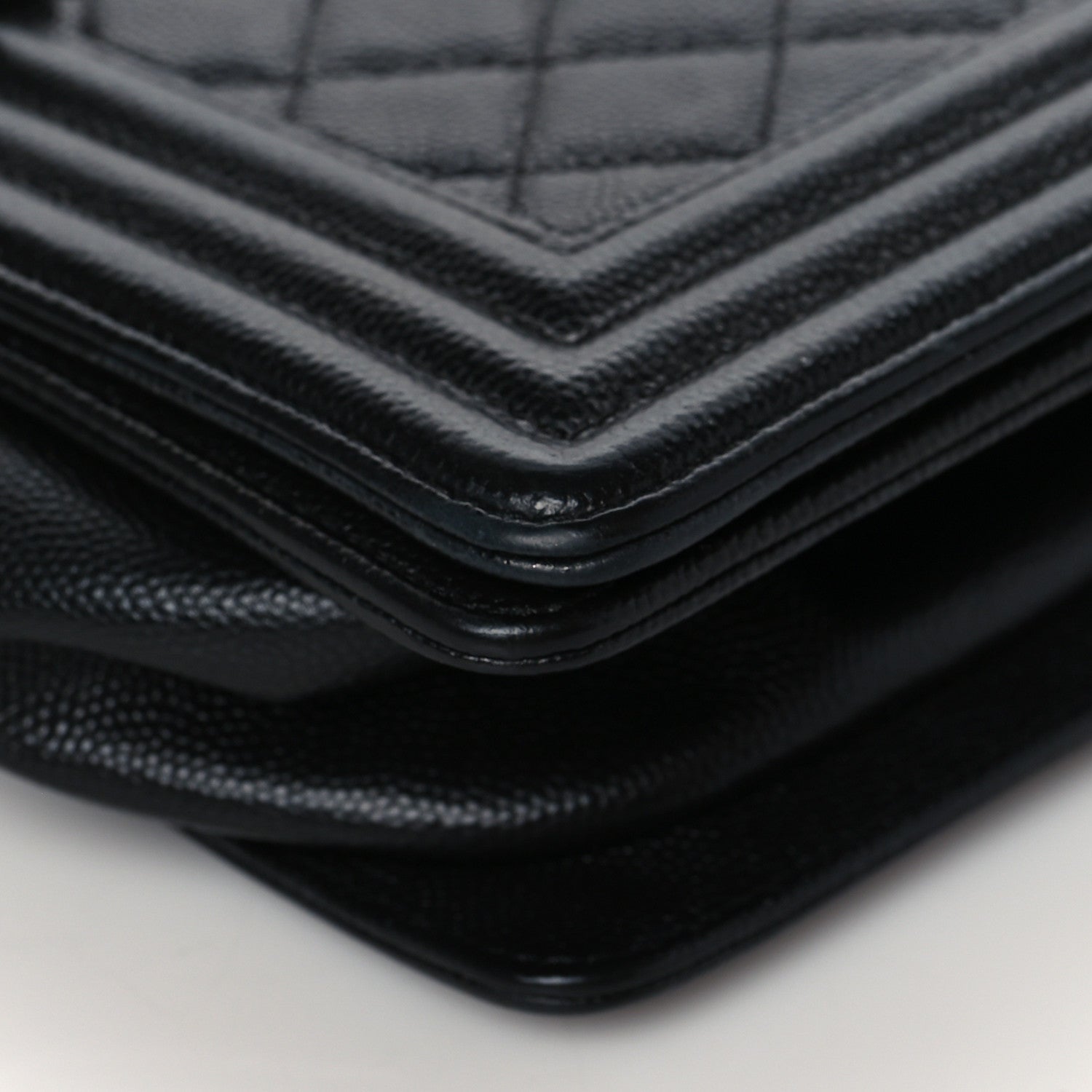 Chanel Caviar Quilted Medium Boy Flap Black 10 of 10