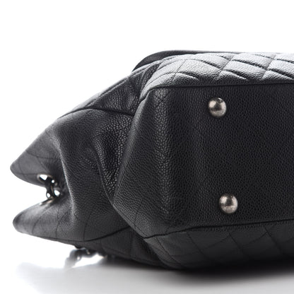 Chanel Caviar Quilted Flap Tote Black 7 of 14