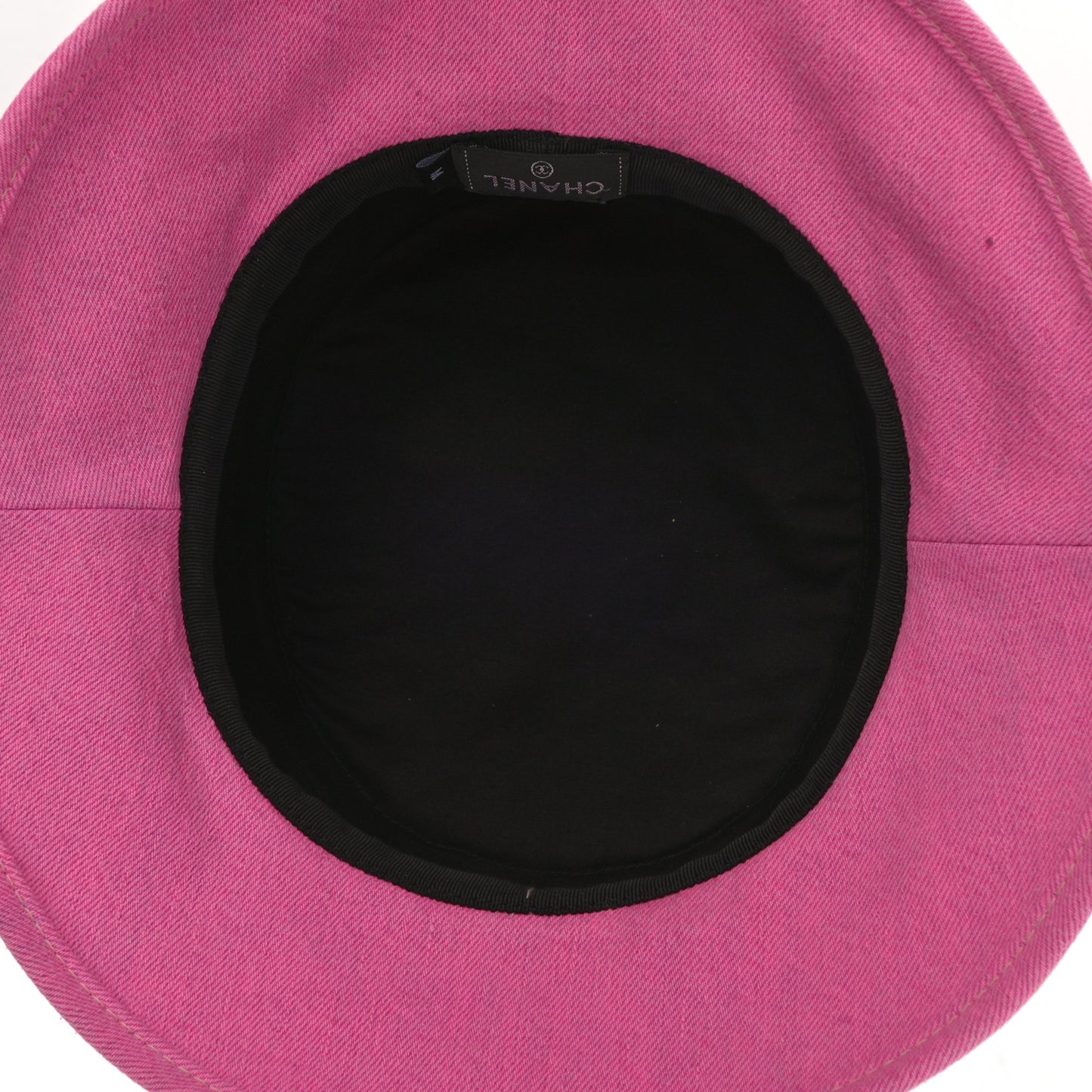 Denim Logo Bucket Hat M Pink Yellow