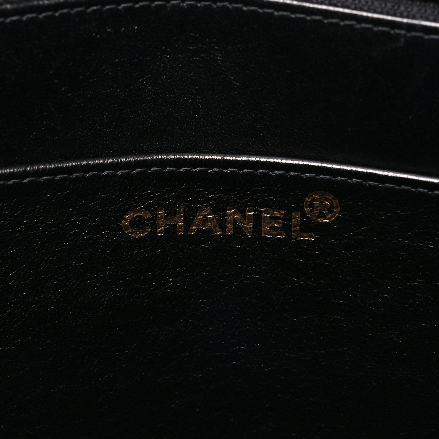 Caviar Quilted Briefcase Laptop Bag Black