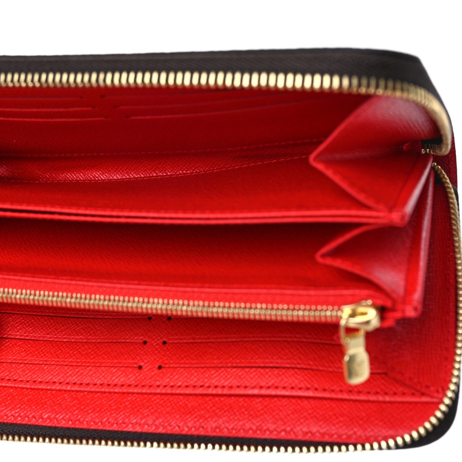 Louis Vuitton Damier Ebene 2020 Christmas Animation Bumper Cars Zippy Wallet Coquelicot 5 of 9