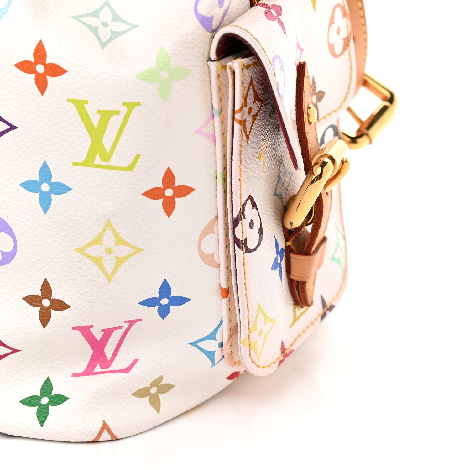 Louis Vuitton Monogram Multicolor Petit Noe White 10 of 10