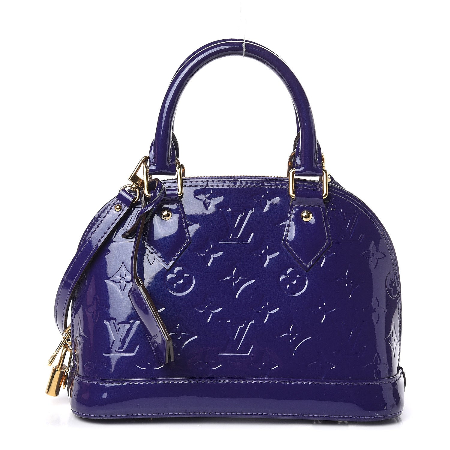 Louis Vuitton Vernis Alma BB Blueberry 1 of 10