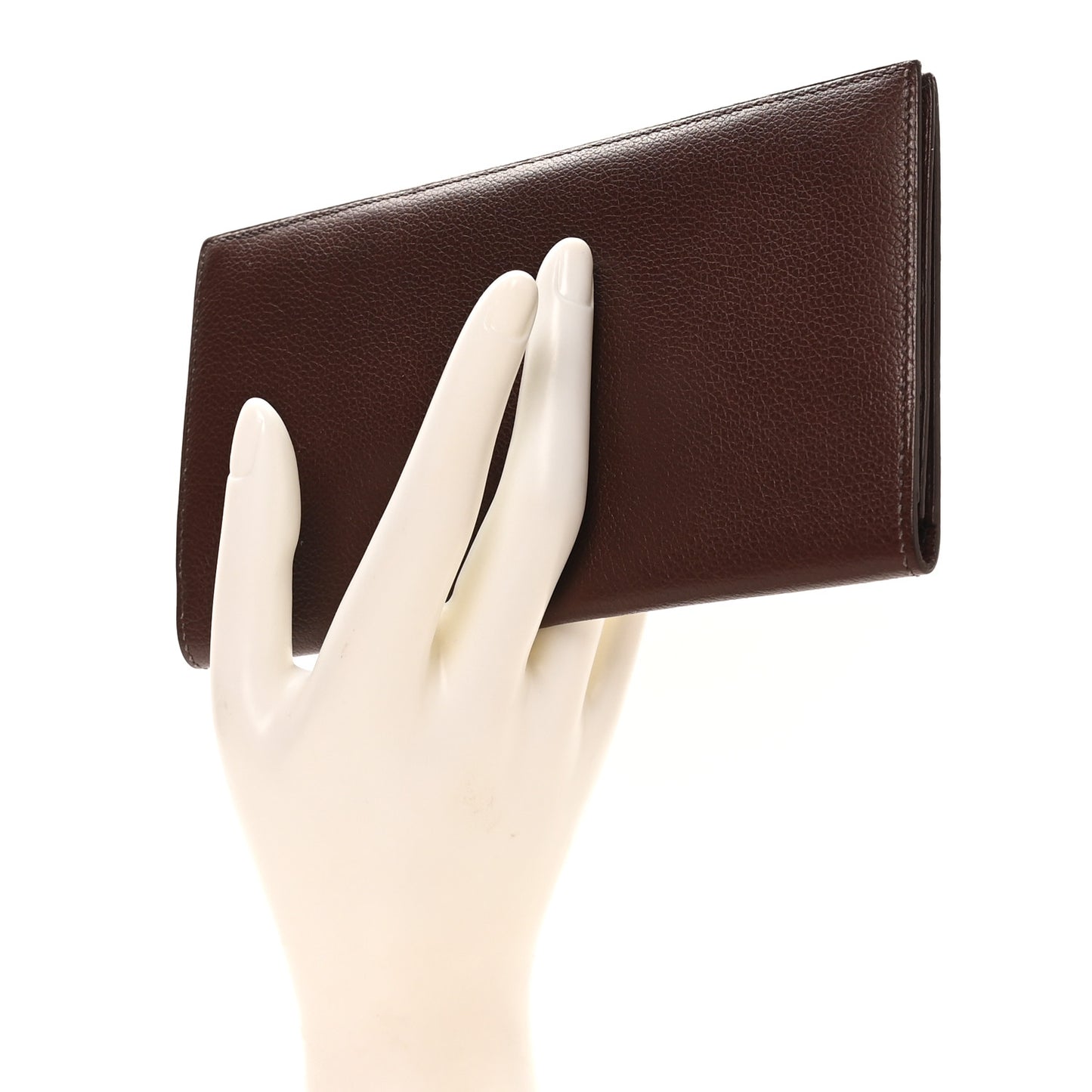 Evercolor Citizen Twill Long Wallet Chocolate