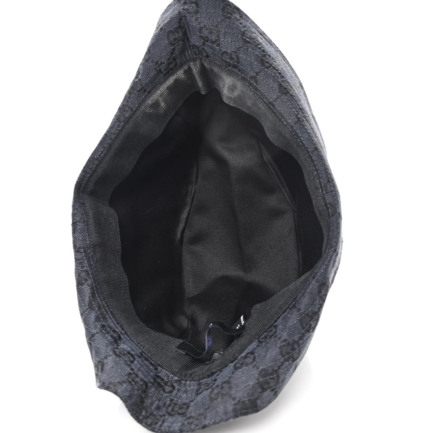 GG Monogram Bucket Hat S Black