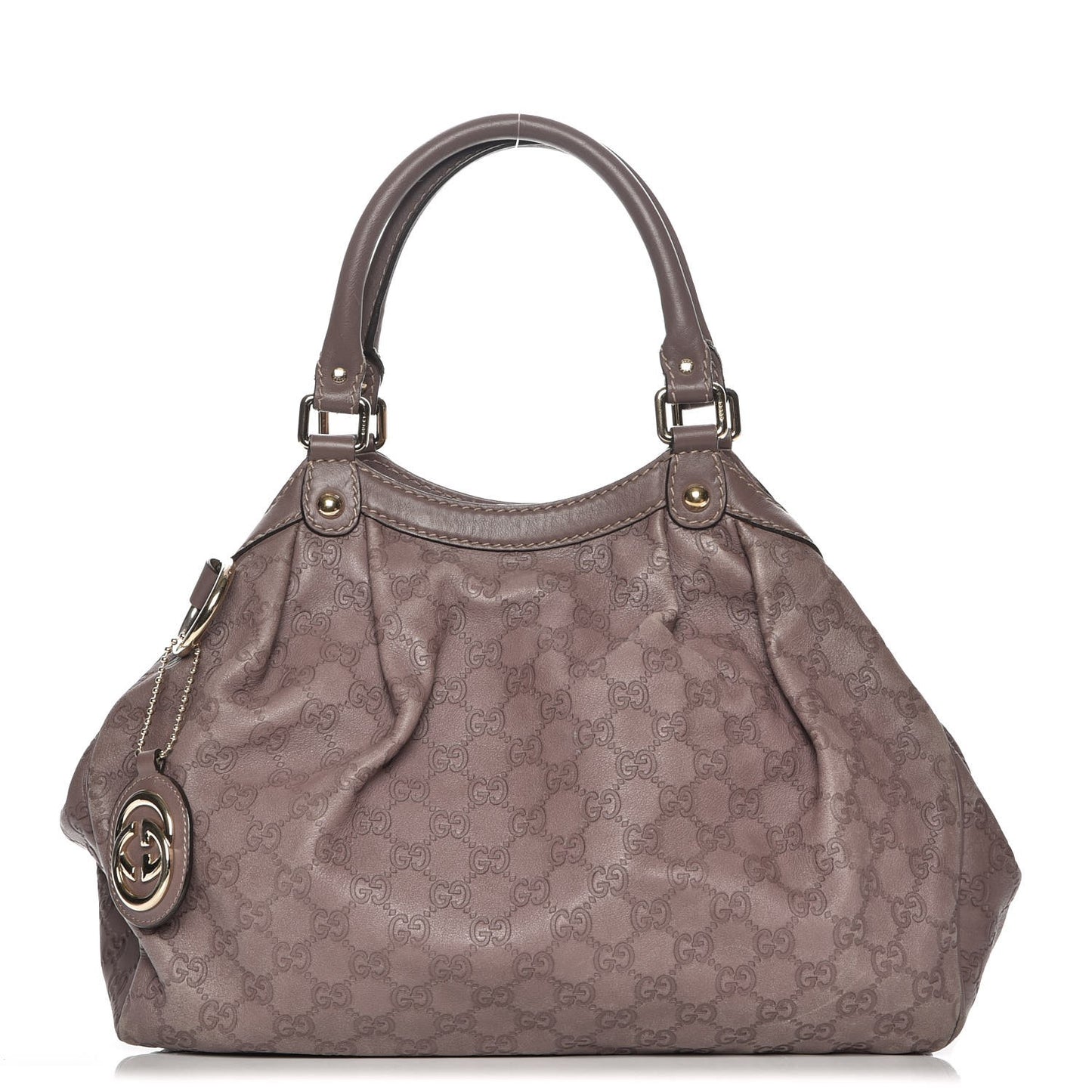 Guccissima Signature Medium Sukey Tote New Mauve