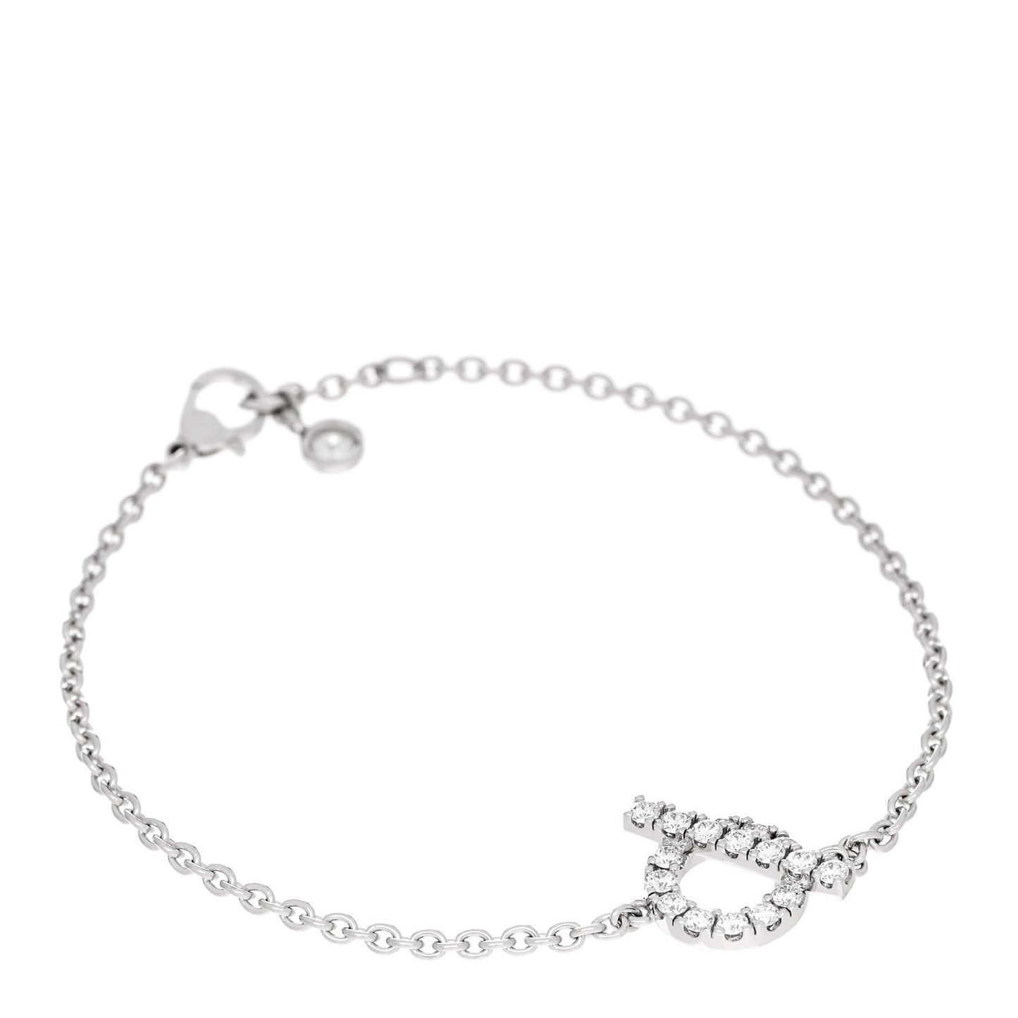 18K White Gold Diamond Finesse Bracelet SH
