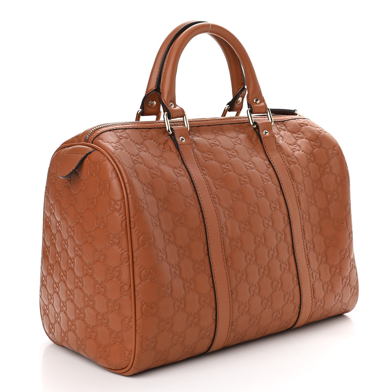 Gucci Guccissima Medium Joy Boston Saffron 2 of 9