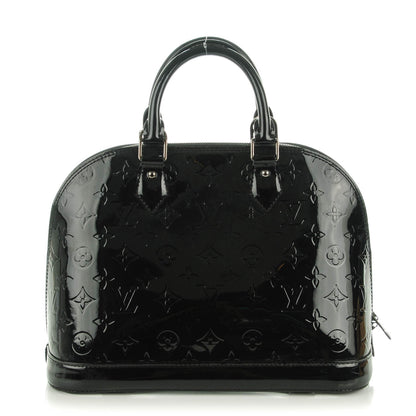 Louis Vuitton Vernis Alma PM Noir Magnetique 1 of 8