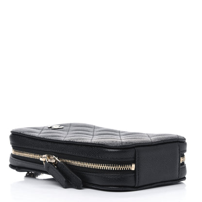 Chanel Caviar Quilted Zip Phone Case Black 3 of 4