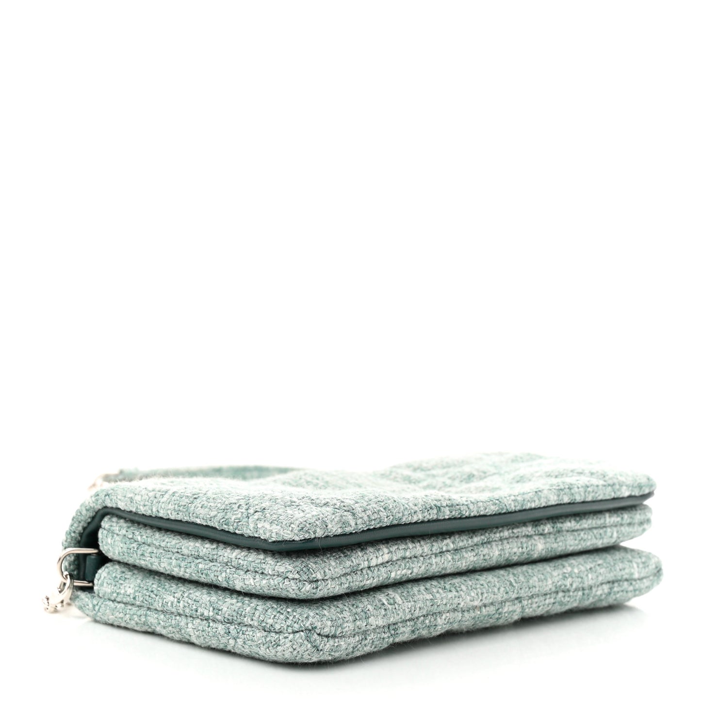 Canvas Macrocannage Caro Pouch Green Multicolor