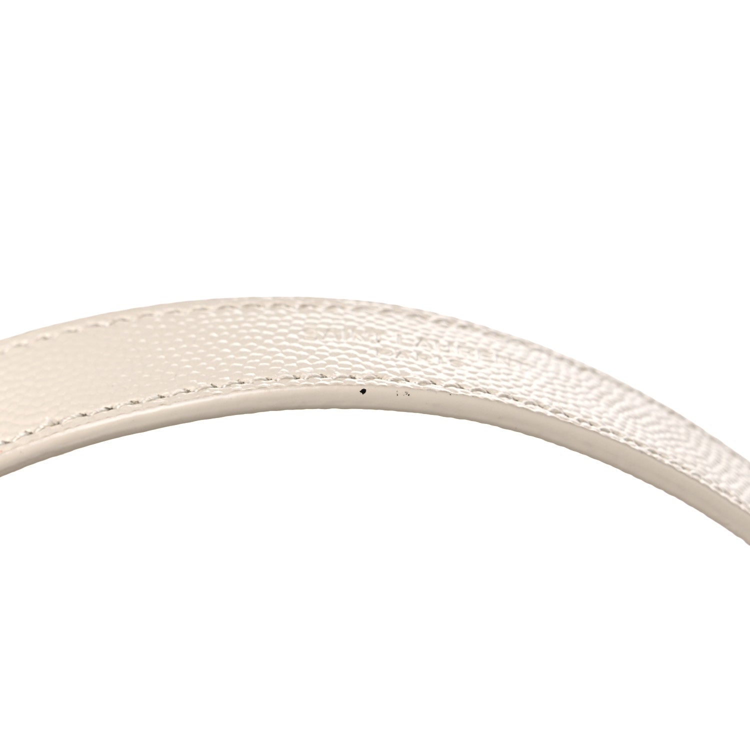 Saint Laurent Grain De Poudre Textured Mixed Matelasse Medium Triquilt Monogram Satchel Crema Soft 13 of 13
