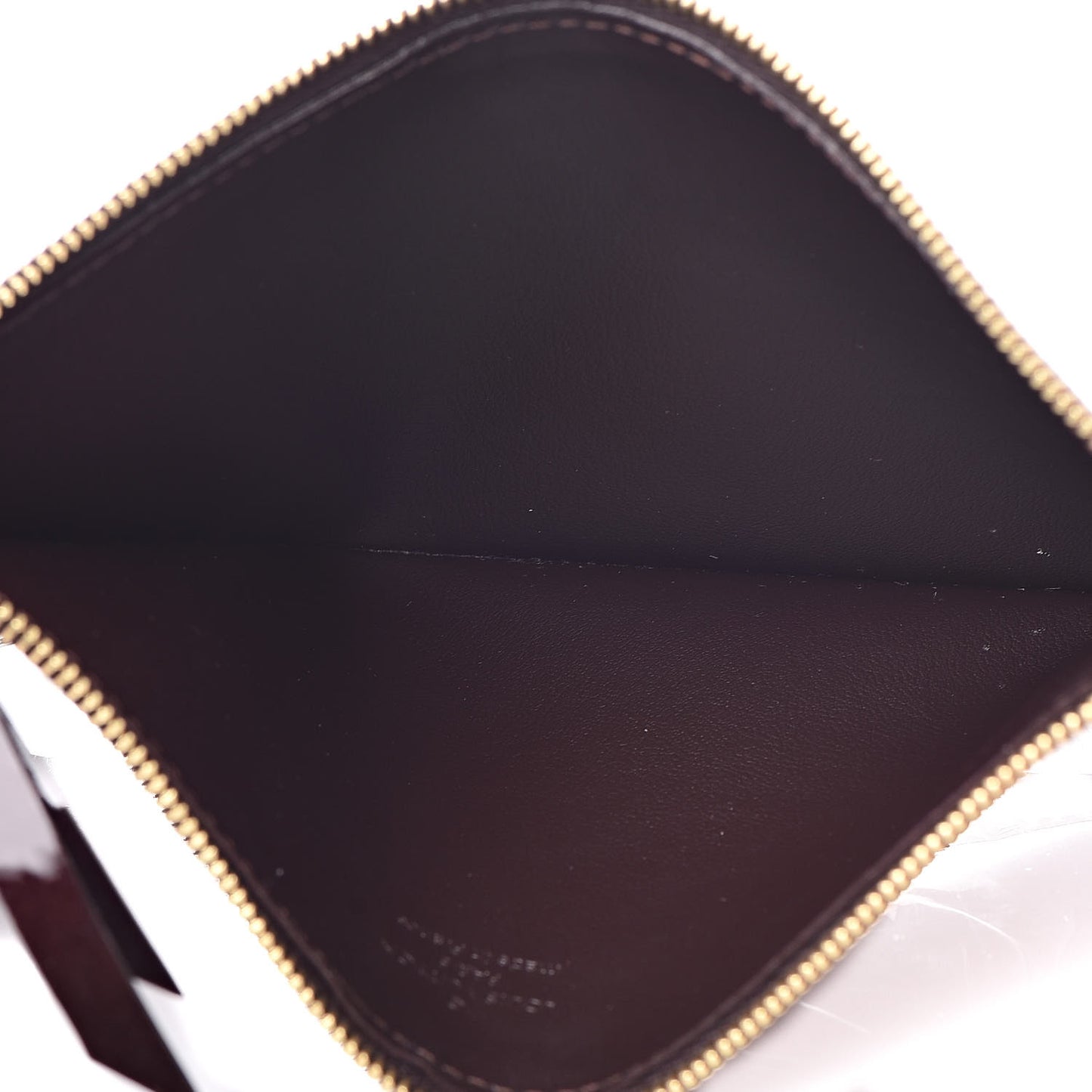 Vernis Felicie Chain Wallet Zippered Insert Amarante