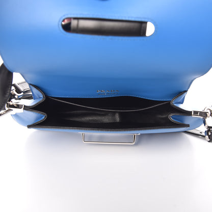 Prada City Calfskin Sidonie Shoulder Bag Marea Black 6 of 10