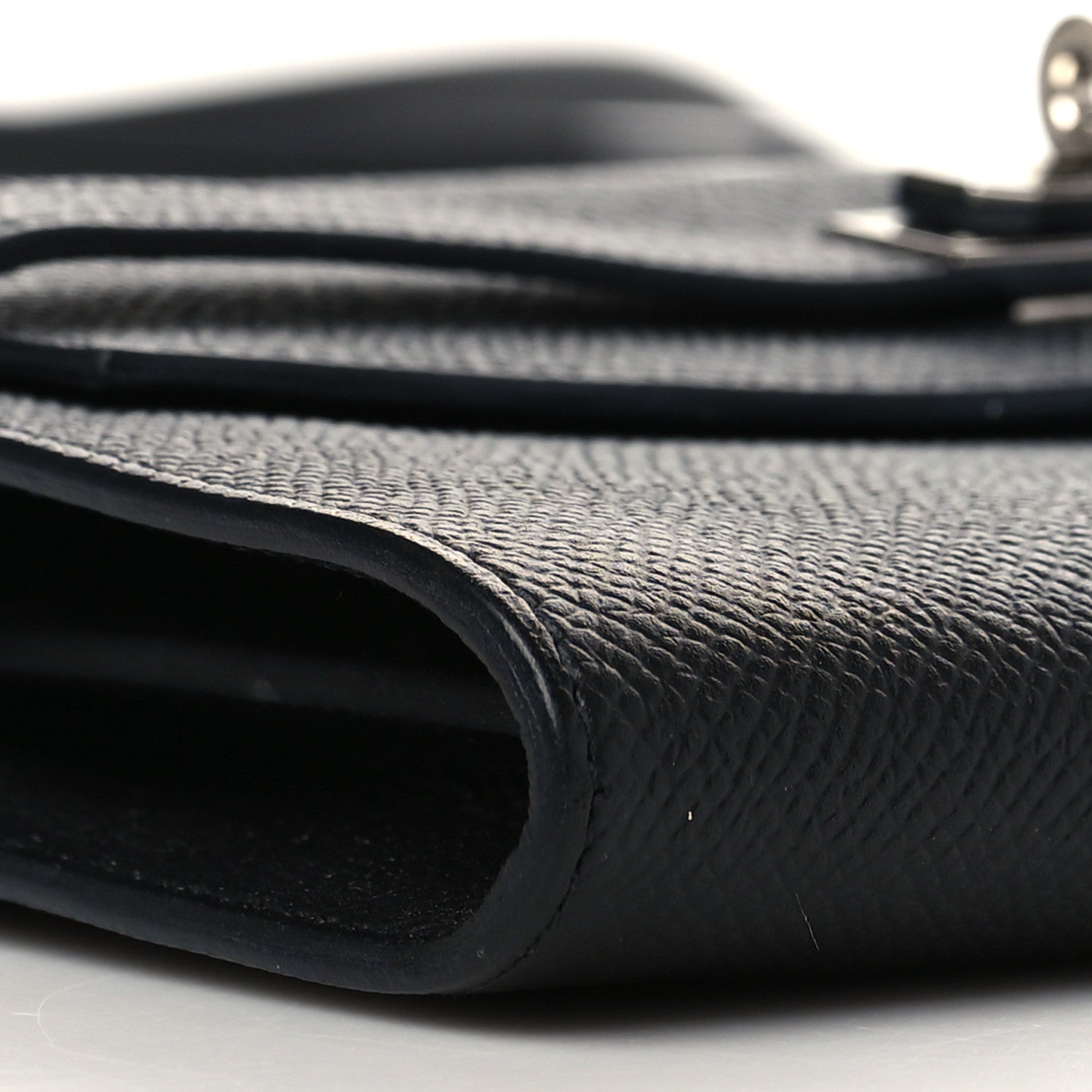 Hermes Epsom Kelly Wallet To Go Black 7 of 9