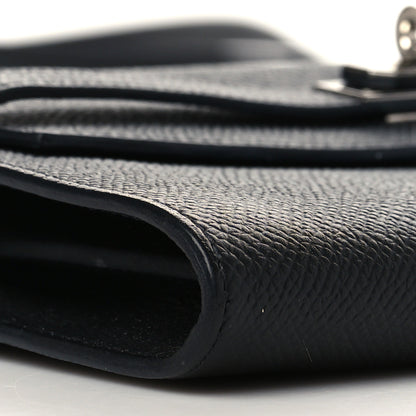 Hermes Epsom Kelly Wallet To Go Black 7 of 9