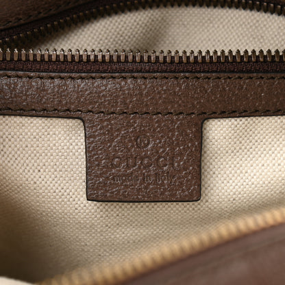 Gucci GG Supreme Monogram Calfskin Web Small Ophidia Day Backpack Beige Ebony New Acero 6 of 10