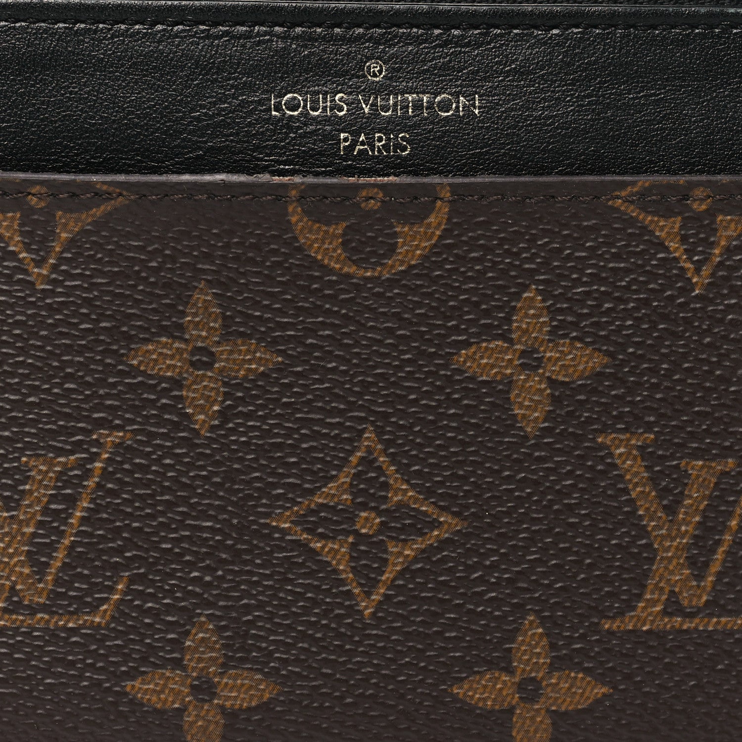 Louis Vuitton Monogram Slim Purse Black 7 of 9