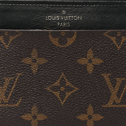 Louis Vuitton Monogram Slim Purse Black 7 of 9
