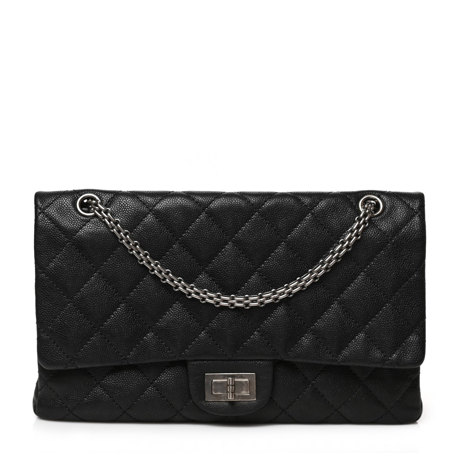 Caviar Quilted 2.55 Reissue 227 Flap Black