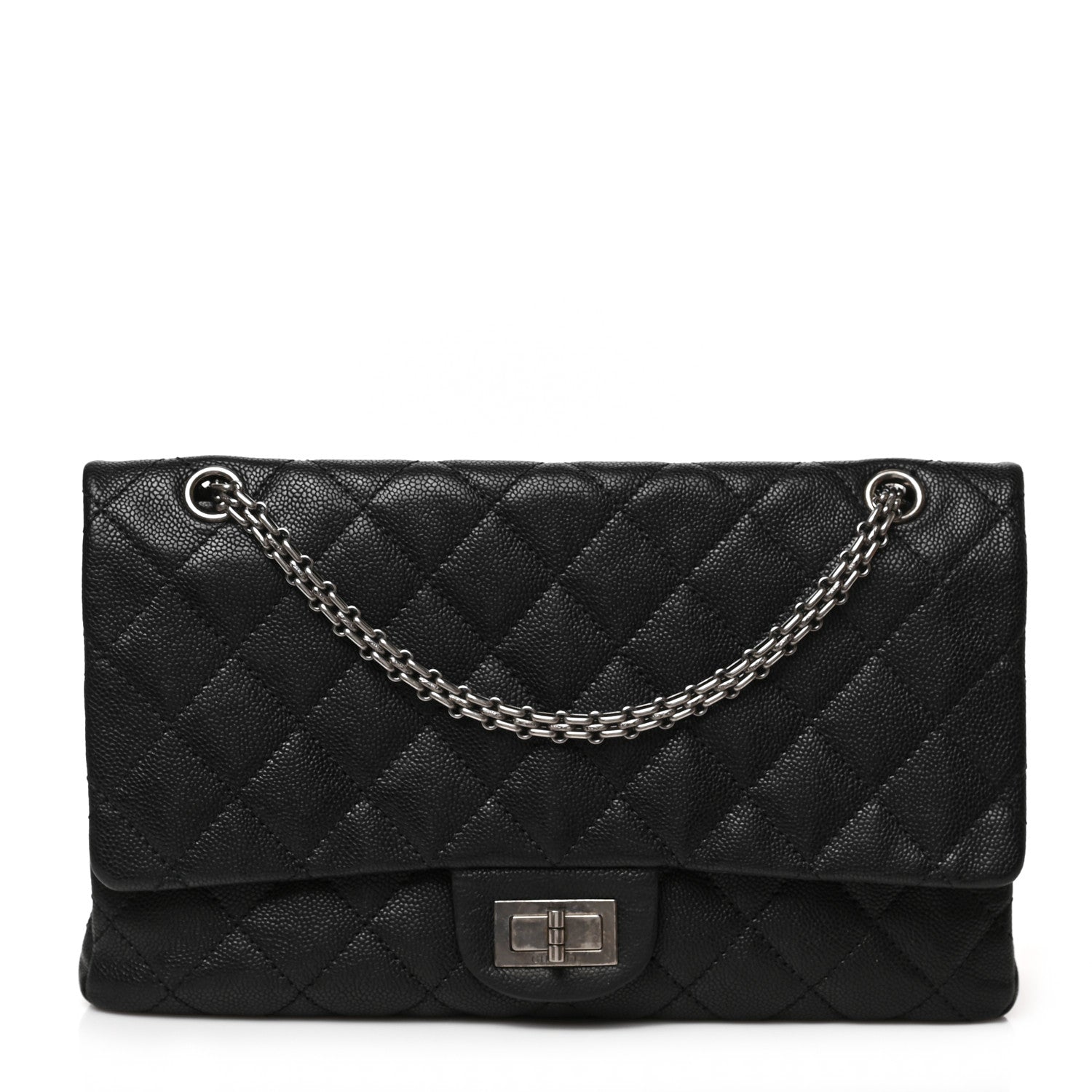 Chanel Caviar Quilted 2.55 Reissue 227 Flap Black 1 of 8