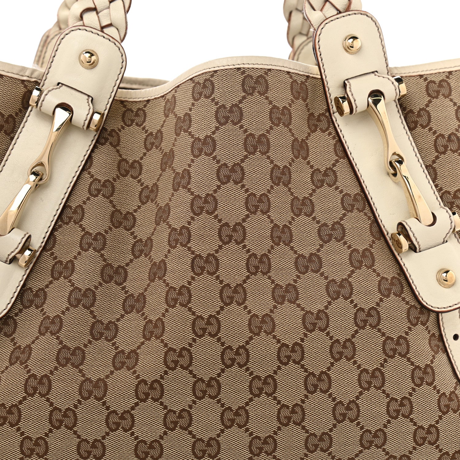 Gucci Monogram Medium Pelham Shoulder Bag Off White 8 of 16