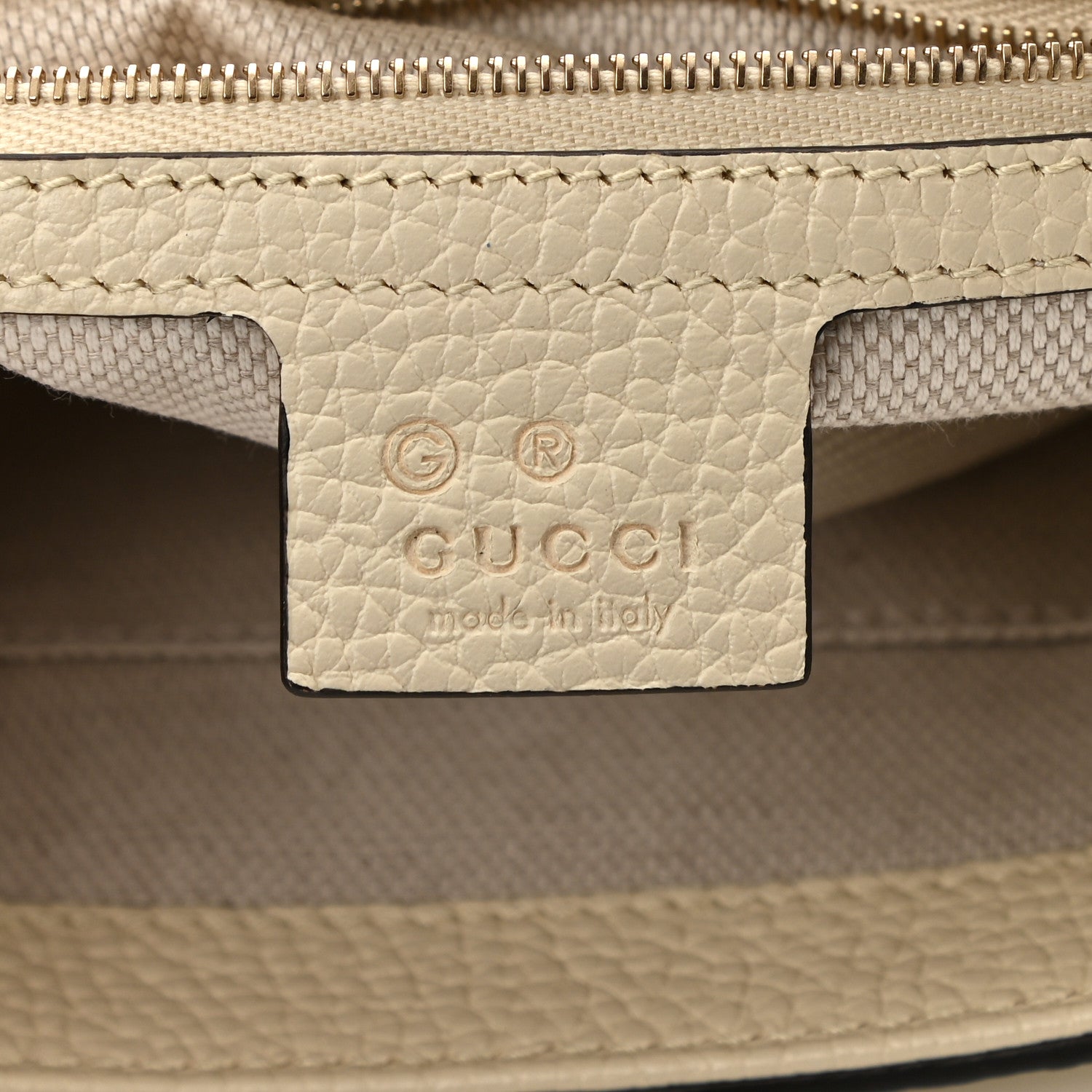 Gucci Cellarius Calfskin Medium Soho Flap Crossbody Ivoire 6 of 10