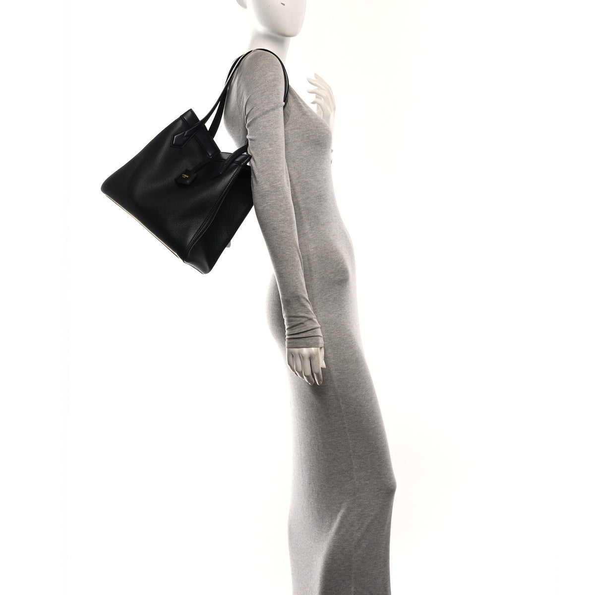 Fendi Vitello Cher Grace Medium Fendi Origami Black 2 of 11