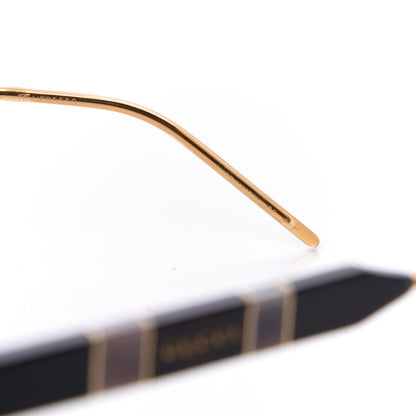 Gucci Acetate Square Sunglasses GG0599SA Black Tortoiseshell Pearlescent 7 of 10
