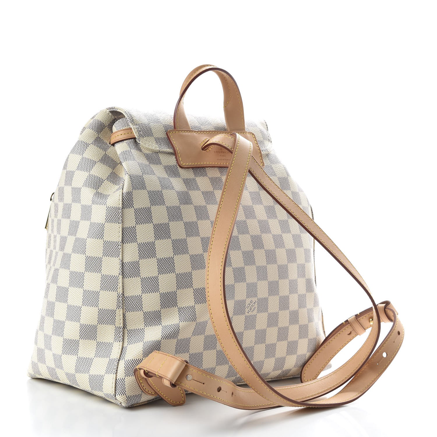 Louis Vuitton Damier Azur Sperone Backpack 2 of 9