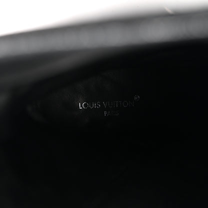 Louis Vuitton Calfskin Monogram Patti Wedge Half Boots 37 Black 15 of 18