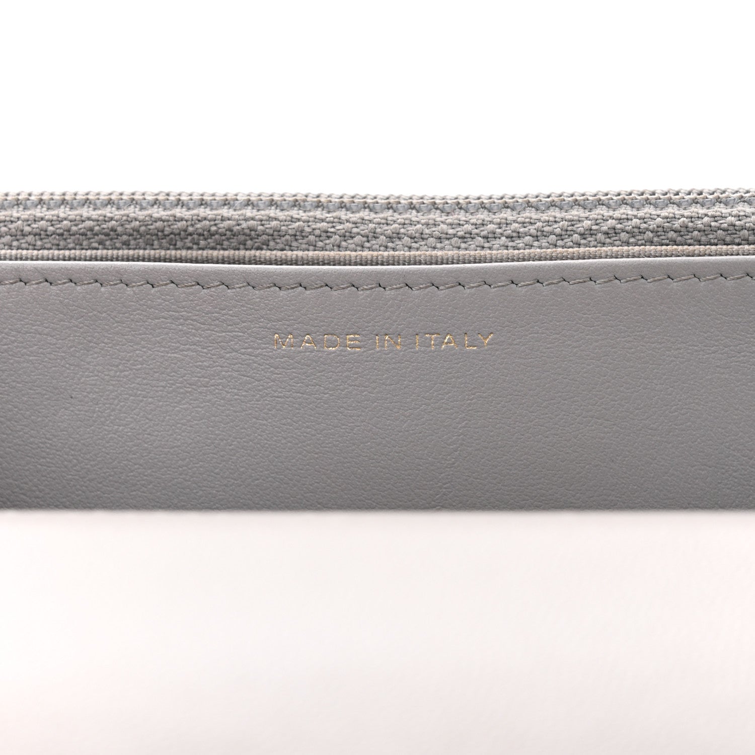 Chanel Lambskin Quilted Chanel 19 Wallet On Chain WOC Grey 11 of 16